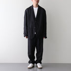 LINEN POPLIN TR #BLACK [17041 40072]