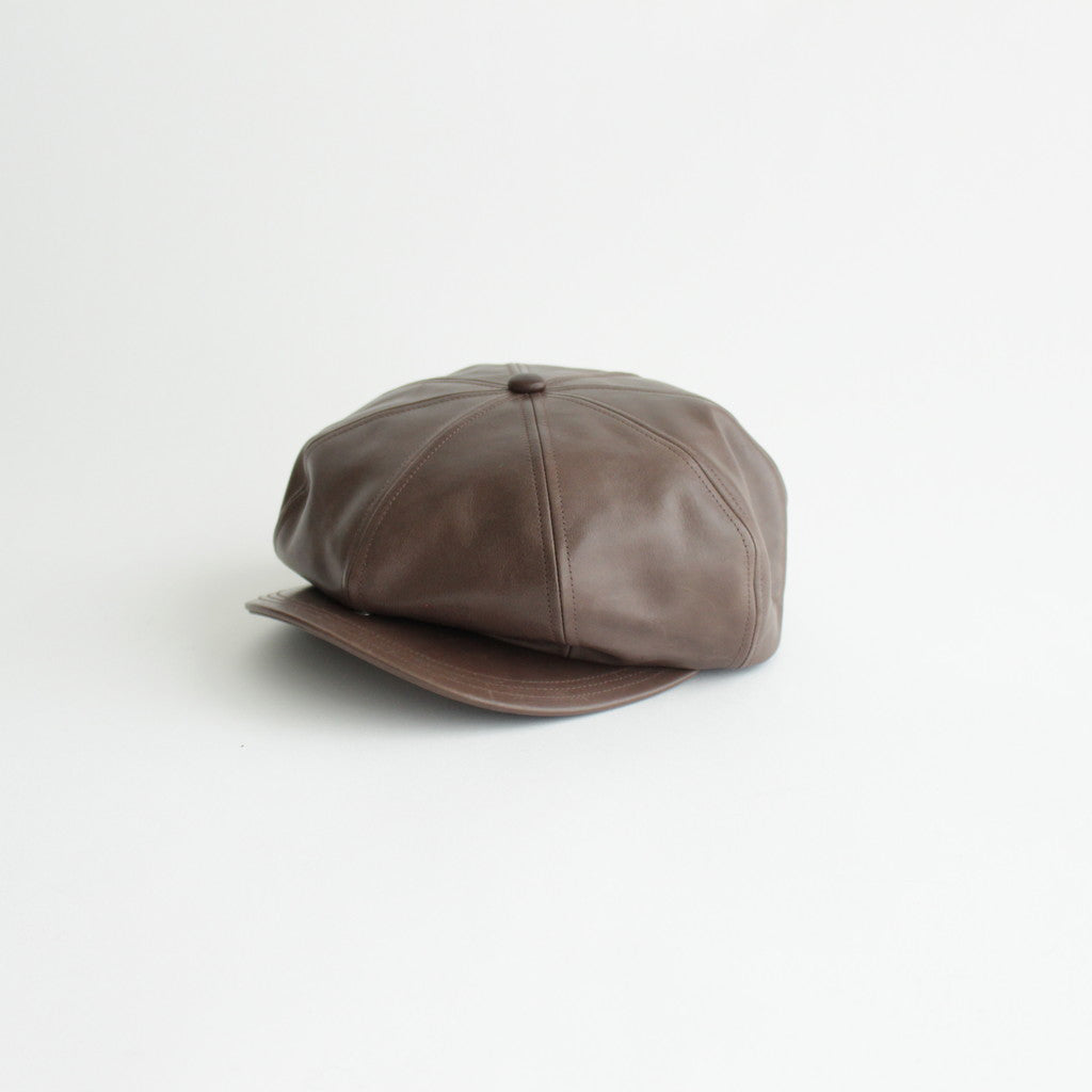 HORSEHIDE CASQUETTE DEEP - OLDBOY #BROWN [V01005]