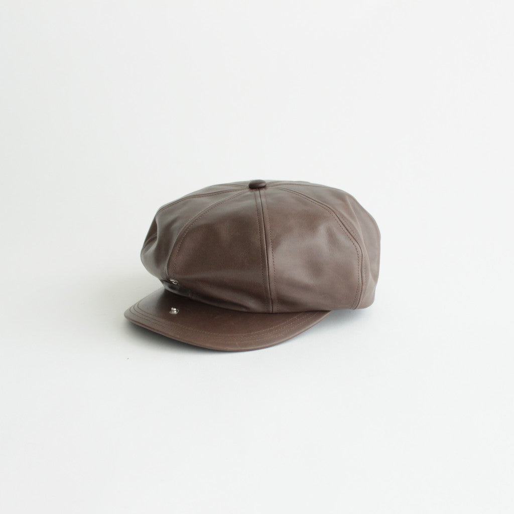 HORSEHIDE CASQUETTE DEEP - OLDBOY #BROWN [V01005]