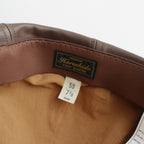 HORSEHIDE CASQUETTE DEEP - OLDBOY #BROWN [V01005]