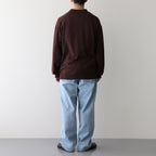 ELS ORGANIC COTTON KN POLO #BROWN [17041 60053]