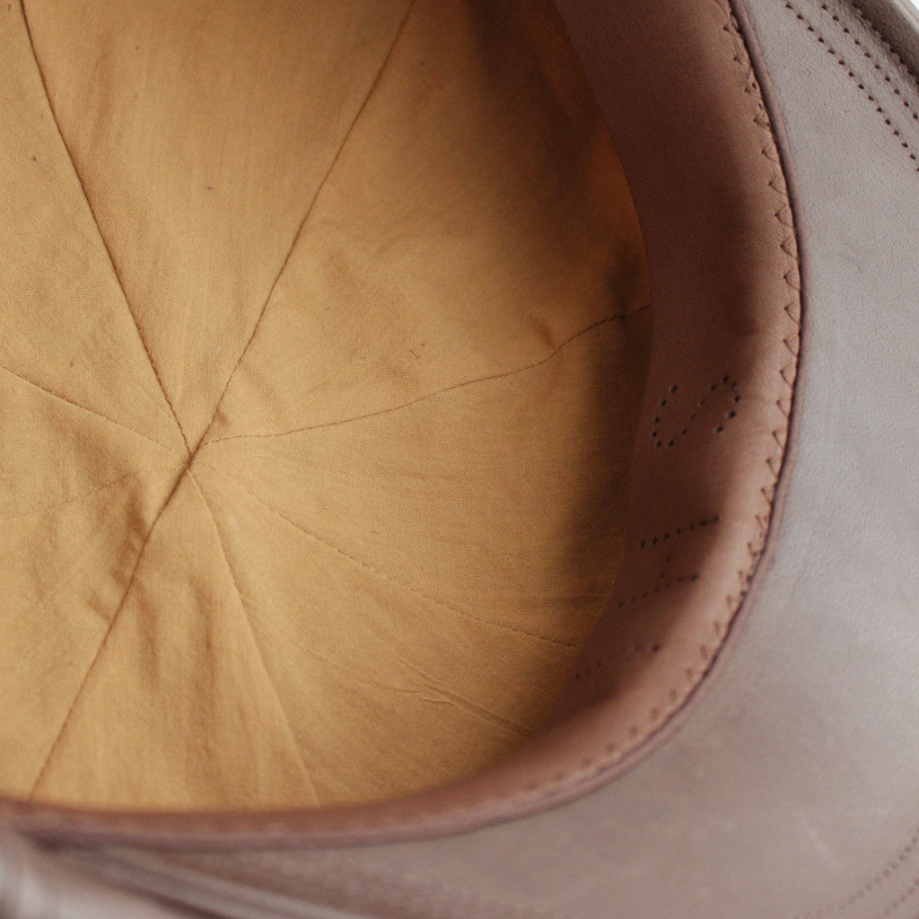 HORSEHIDE CASQUETTE DEEP - OLDBOY #BROWN [V01005]