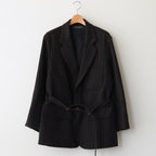 BLACKWOODS / ベルテッドシューティングジャケット #BROWN [DN-0102J1]