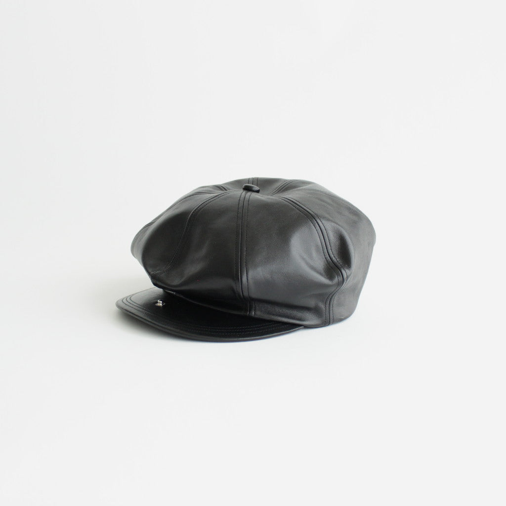 HORSEHIDE CASQUETTE DEEP - OLDBOY #BLACK [V01005]