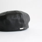 HORSEHIDE CASQUETTE DEEP - OLDBOY #BLACK [V01005]