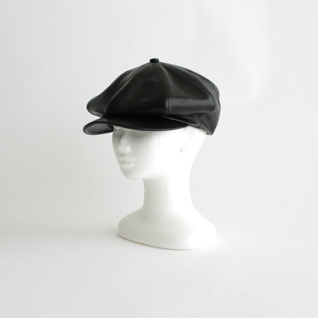 HORSEHIDE CASQUETTE DEEP - OLDBOY #BLACK [V01005]