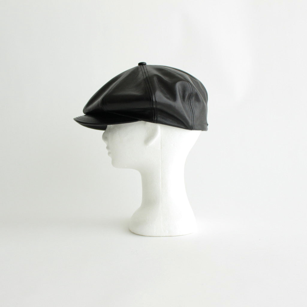 HORSEHIDE CASQUETTE DEEP - OLDBOY #BLACK [V01005]