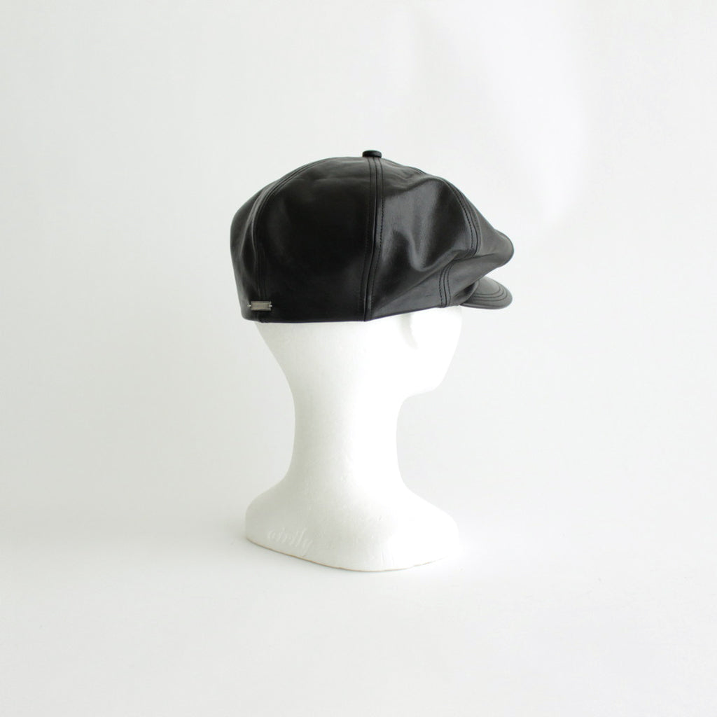 HORSEHIDE CASQUETTE DEEP - OLDBOY #BLACK [V01005]