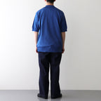 THE SEAISLAND COTTON HIGH GAUGE POLO S/S #BLUE [BN-24SM-057]