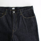 KIMONO DENIM / WIDE STRAIGHT DENIM #INDIGO [A24A-02PT01C]