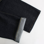 KIMONO DENIM / WIDE STRAIGHT DENIM #INDIGO [A24A-02PT01C]