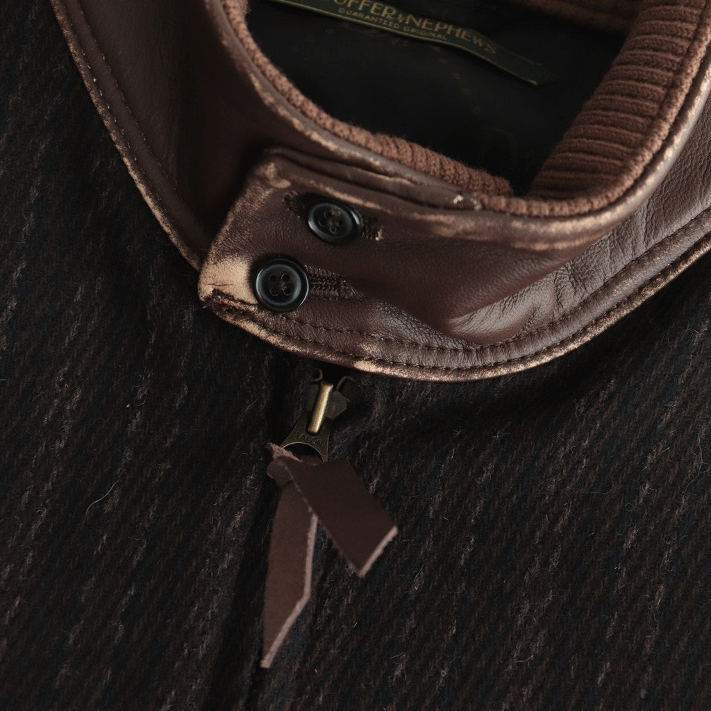 DARTMOOR / ハリントンヴァーシティジャケット #BROWN [DN-0101B1]