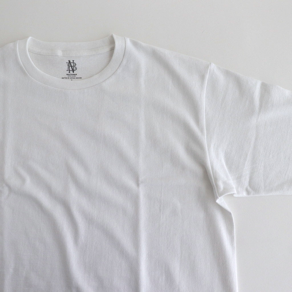 MERIYASU T-SHIRT #WHITE [BN-24SM-060]