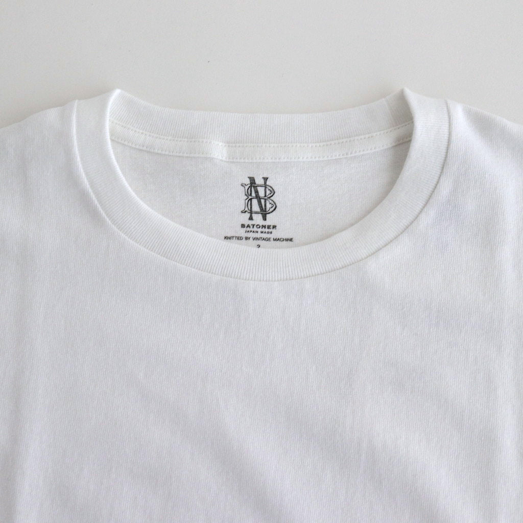 MERIYASU T-SHIRT #WHITE [BN-24SM-060]
