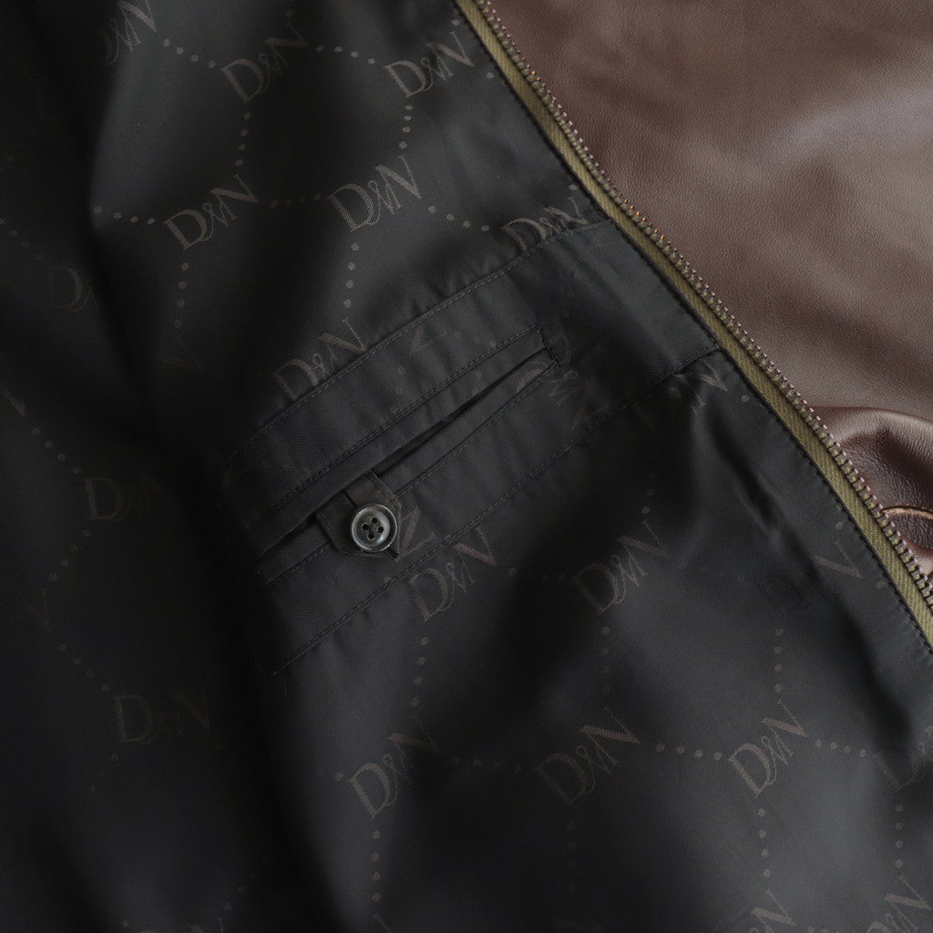 DARTMOOR / ハリントンヴァーシティジャケット #BROWN [DN-0101B1]