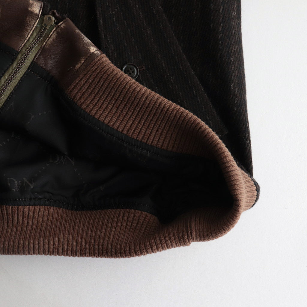 DARTMOOR / ハリントンヴァーシティジャケット #BROWN [DN-0101B1]