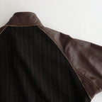 DARTMOOR / ハリントンヴァーシティジャケット #BROWN [DN-0101B1]