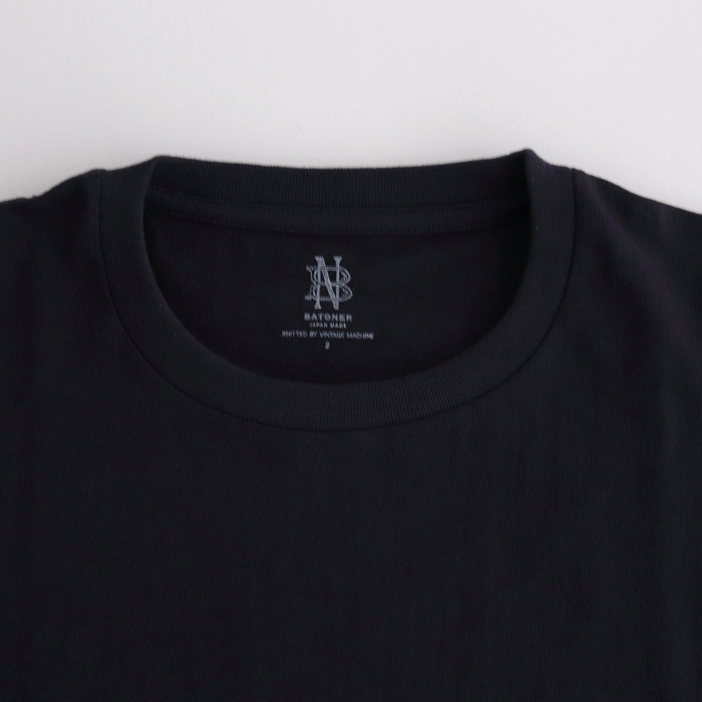 MERIYASU T-SHIRT #NAVY [BN-24SM-060]