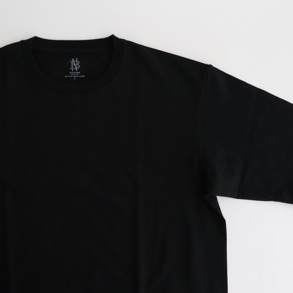 MERIYASU T-SHIRT #BLACK [BN-24SM-060]