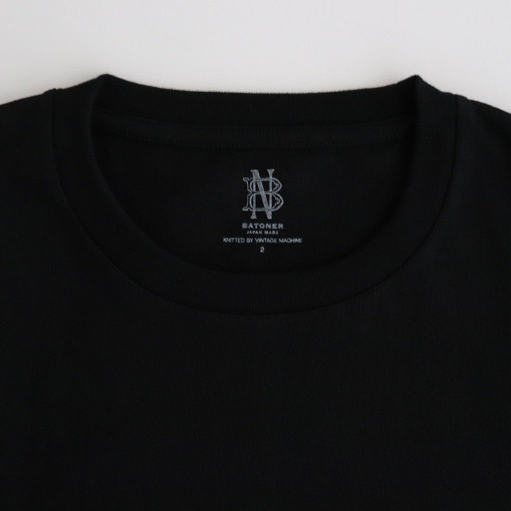 MERIYASU T-SHIRT #BLACK [BN-24SM-060]