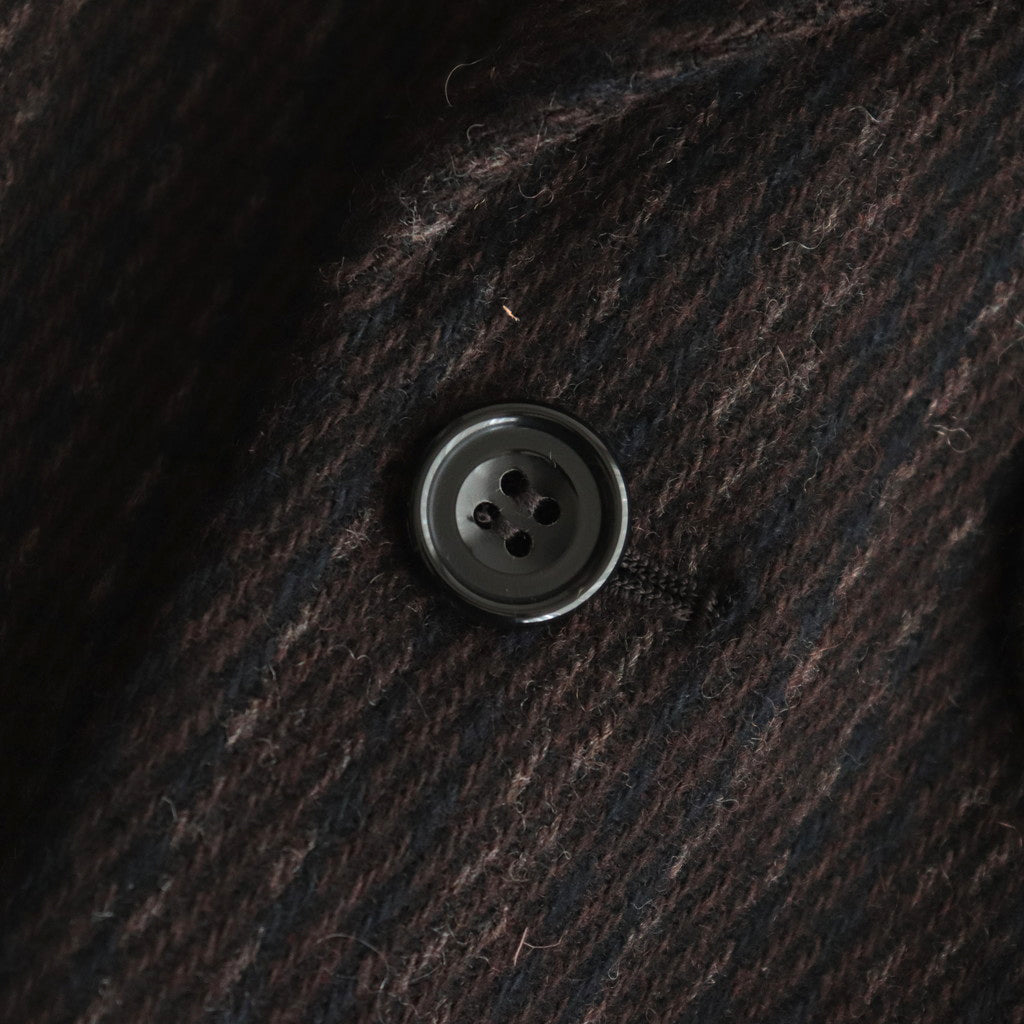 BLACKWOODS / ベルテッドシューティングジャケット #BROWN [DN-0102J1]