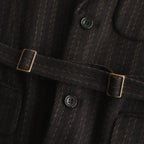 BLACKWOODS / ベルテッドシューティングジャケット #BROWN [DN-0102J1]