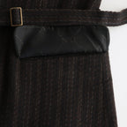 BLACKWOODS / ベルテッドシューティングジャケット #BROWN [DN-0102J1]