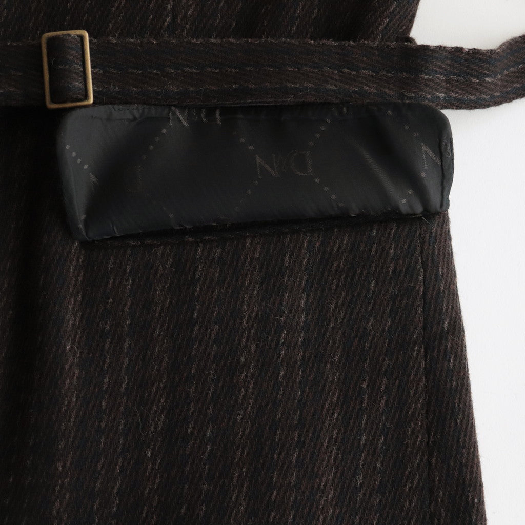 BLACKWOODS / ベルテッドシューティングジャケット #BROWN [DN-0102J1]