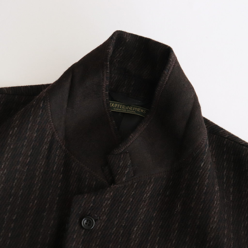 BLACKWOODS / ベルテッドシューティングジャケット #BROWN [DN-0102J1]