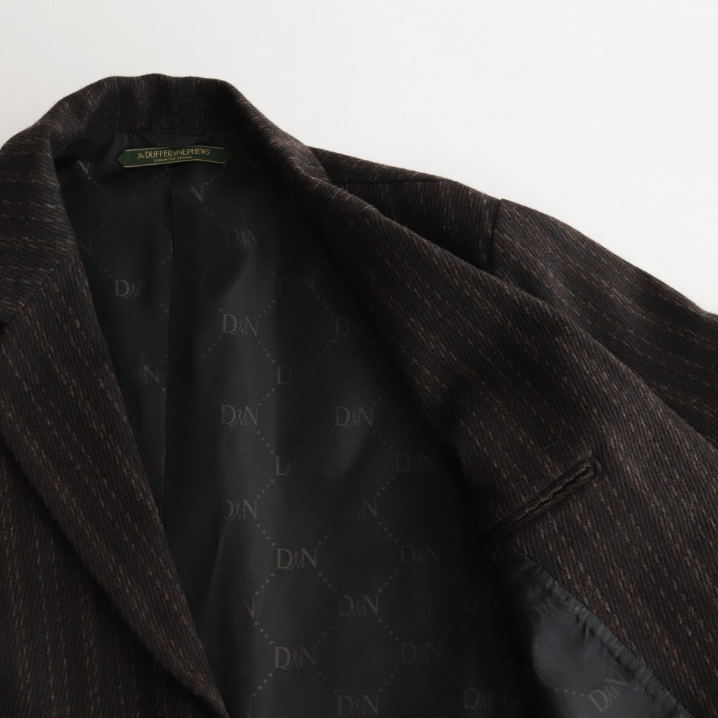 BLACKWOODS / ベルテッドシューティングジャケット #BROWN [DN-0102J1]