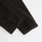 BLACKWOODS / ベルテッドシューティングジャケット #BROWN [DN-0102J1]