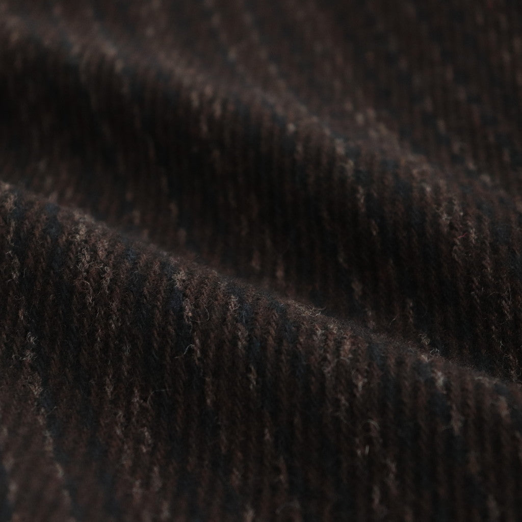 BLACKWOODS / ベルテッドシューティングジャケット #BROWN [DN-0102J1]