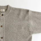 All-yak crewneck cardigan #Lt.Bege [2023-N06]