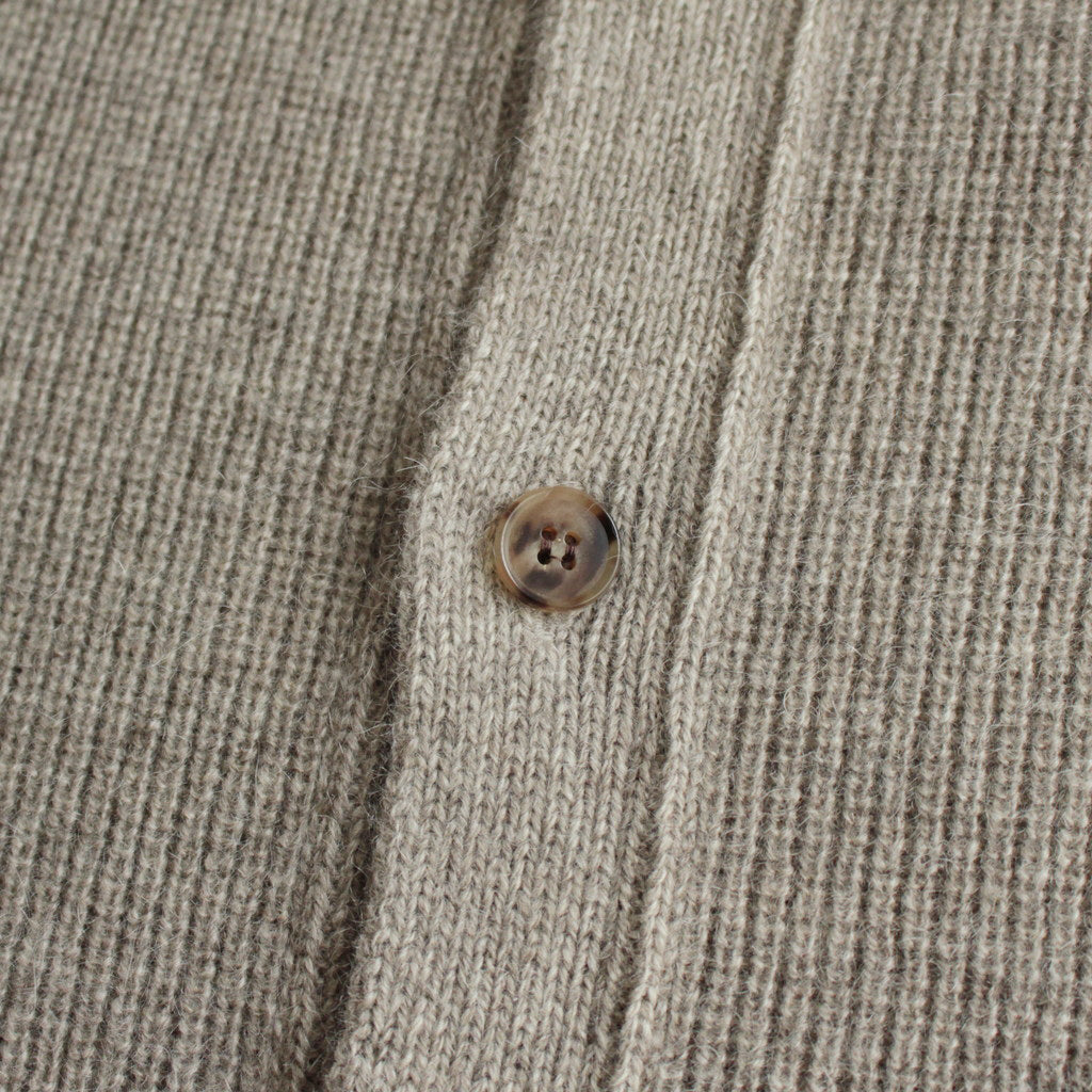 All-yak crewneck cardigan #Lt.Bege [2023-N06]