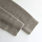 All-yak crewneck cardigan #Lt.Bege [2023-N06]