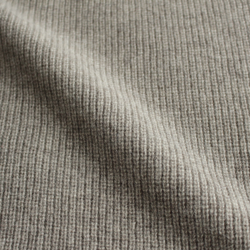 All-yak crewneck cardigan #Lt.Bege [2023-N06]