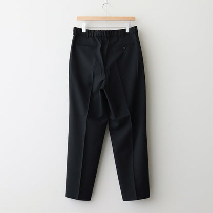 CLASSIC FIT DOUBLE PLEATED TROUSERS #BLACK [A25A11PT01C]