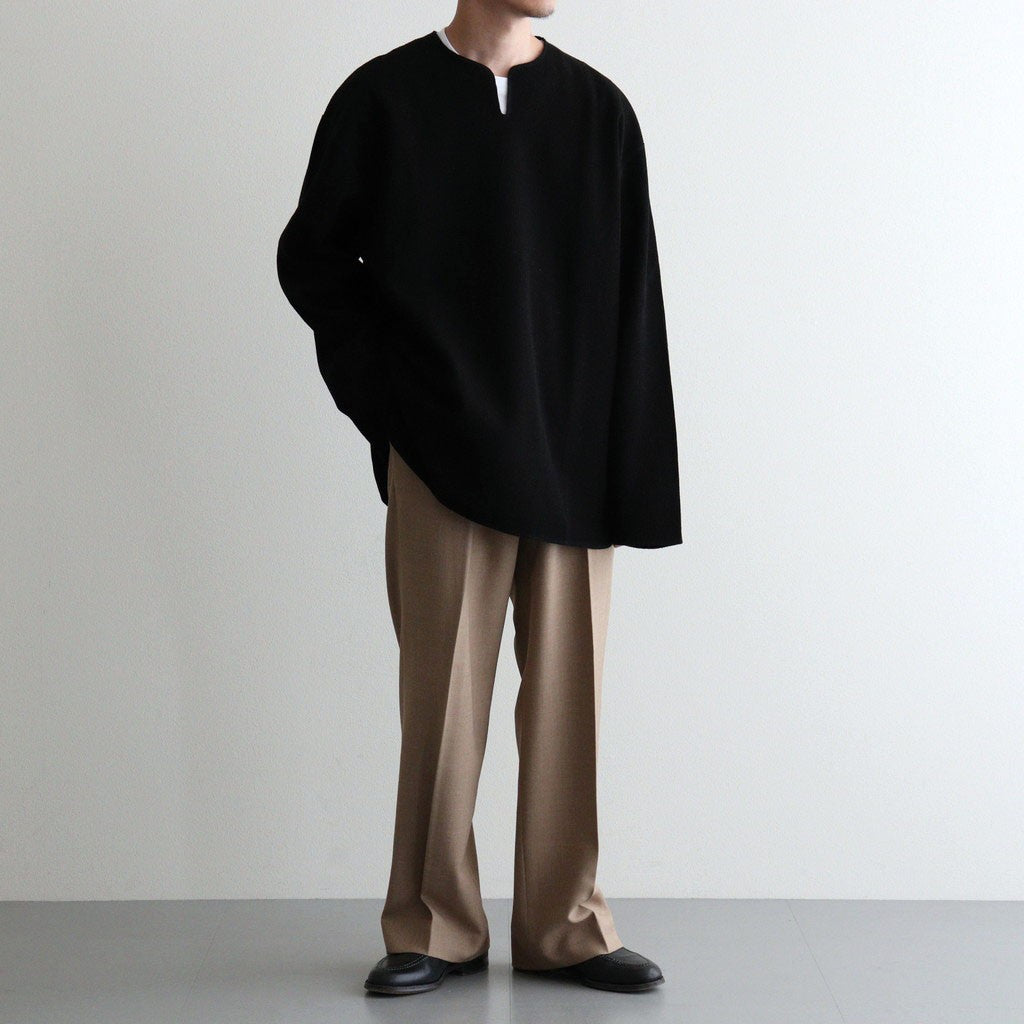 REGULAR FIT STRAIGHT TROUSERS #BEIGE [M26C06PT02C]