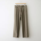 DOUBLE-PLEATED BUGS TROUSER #MOREL [261OJ-PT29]
