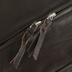 WORK VEST #D.BROWN [V-09-C-COW-4]