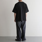 BRITPOP Print Tee WIDE #InkBlack×Red-PT [bROOTS25S34A]