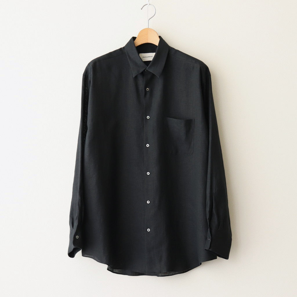 COMFORT FIT SHIRT #BLACK [A25A16SH01C]