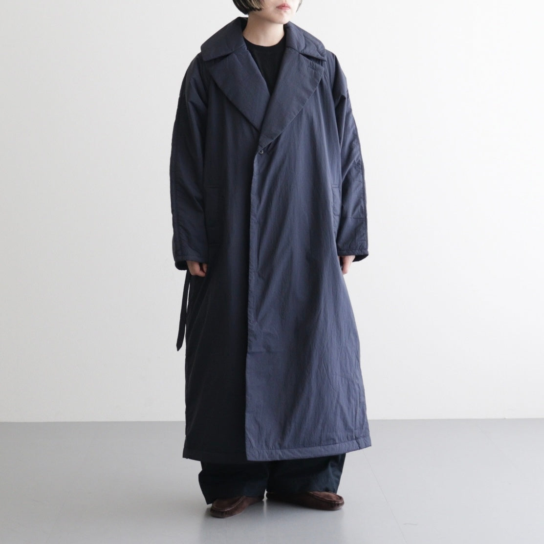 Puffer Coat #Navy [S25FB025]