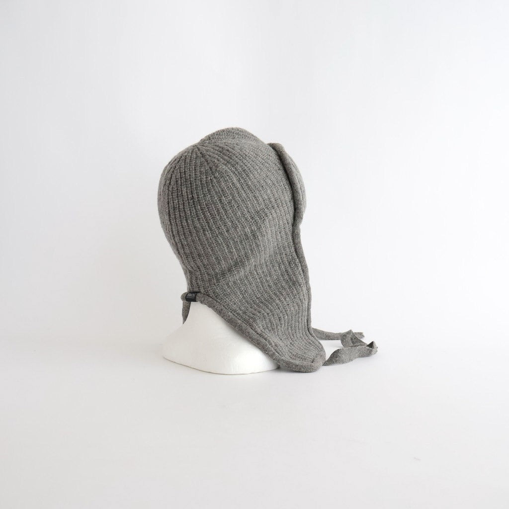 KNIT FLIGHT CAP - UNRULYBOY #GRAY [X01015]