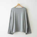 Suvin Wool Basque Shirt #MIX GRAY [NEP-AW2623]
