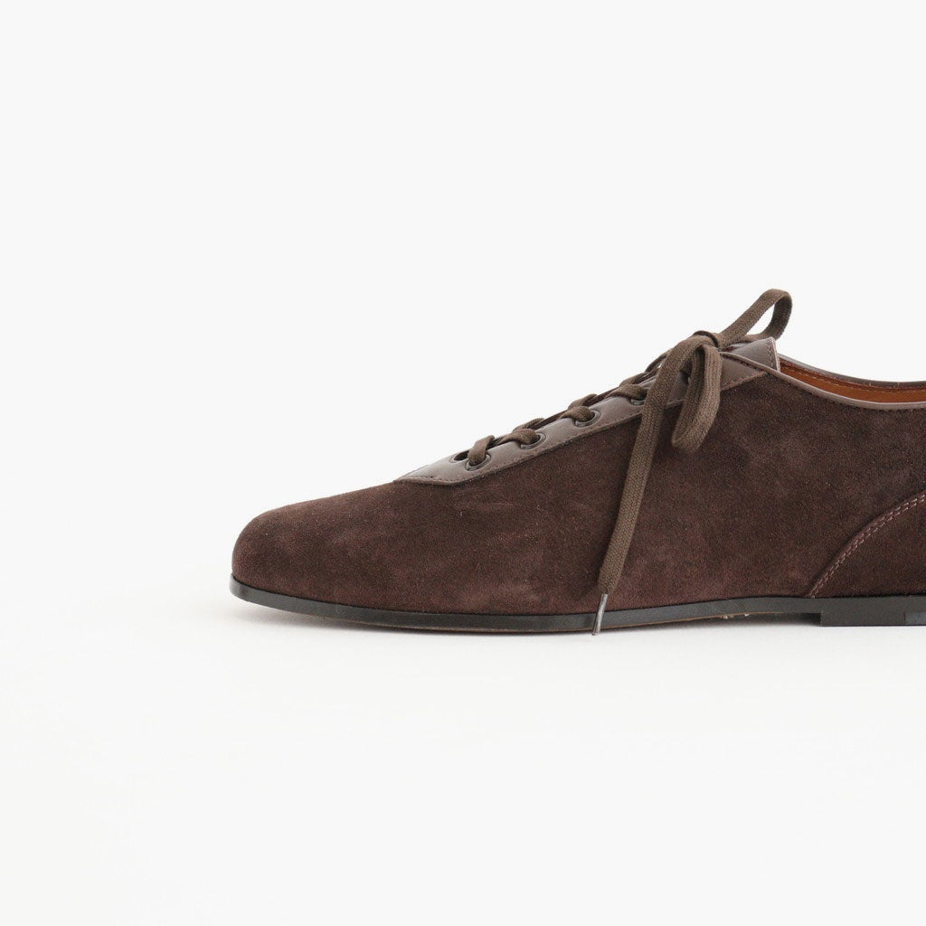 ITALIAN MILITARY BICYCLE #BROWN SUEDE/BROWN [710FLTS]