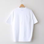 CREW NECK TEE #WHITE [M26A13CS01B]