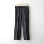 REGULAR FIT STRAIGHT TROUSERS #CHARCOAL GRAY [M26C06PT02C]