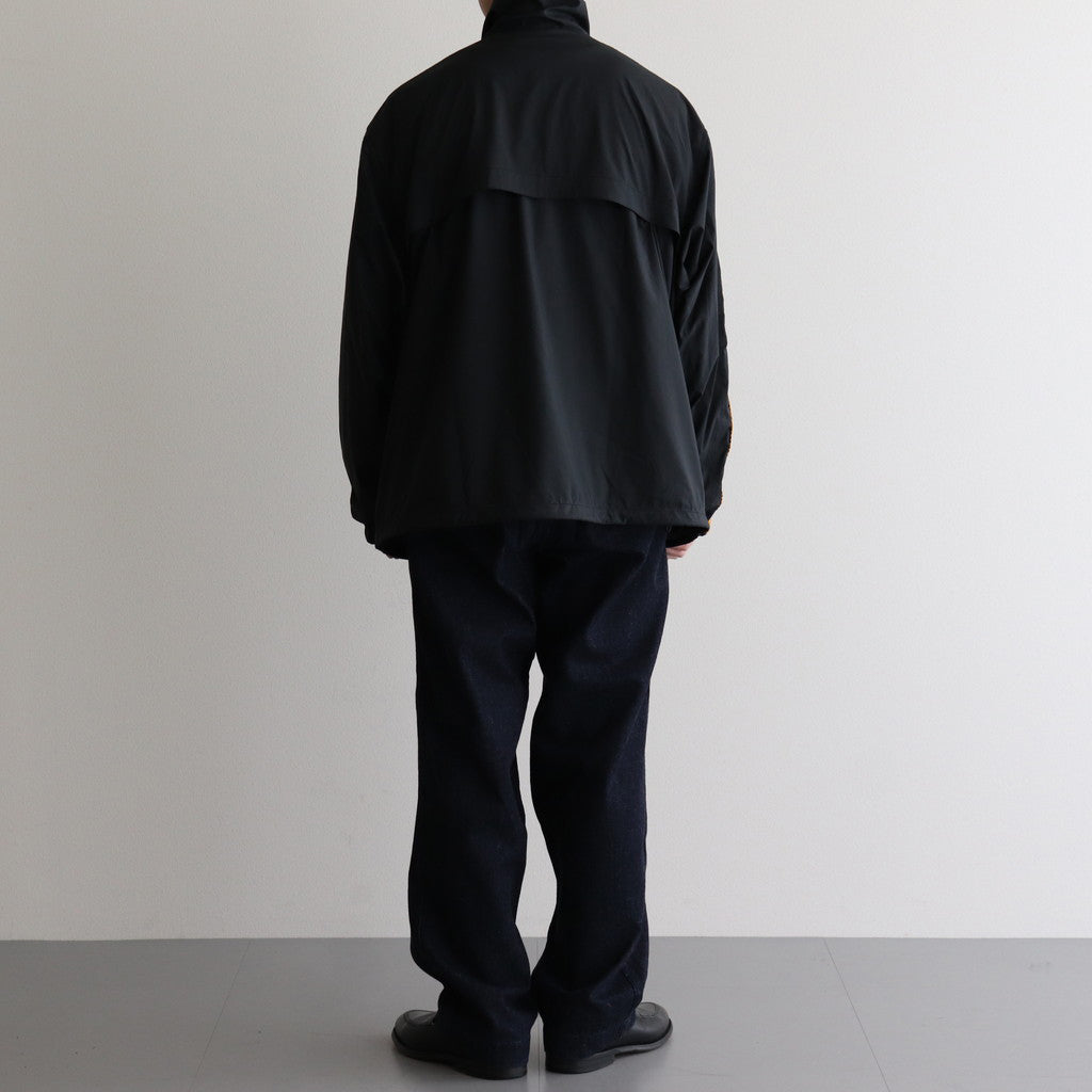 TRACK JACKET POLYESTER #BLACK [DNS25B03]