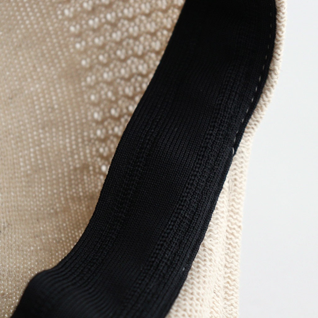 COTTON LINEN HUNTHING CAP - GENTLEMAN #IVORY [V01015]